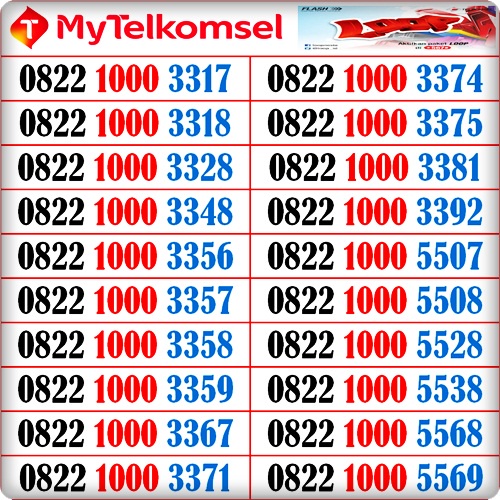 Nomor Bagus Telkomsel Loop 4G LTE