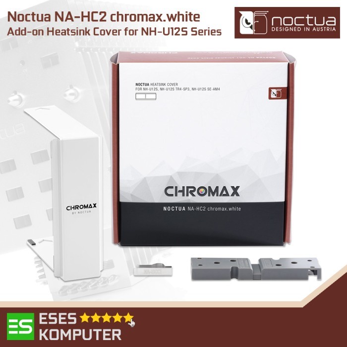 Noctua NA-HC2 Chromax White | Add on Heatsink Cover for NH-U12S Series