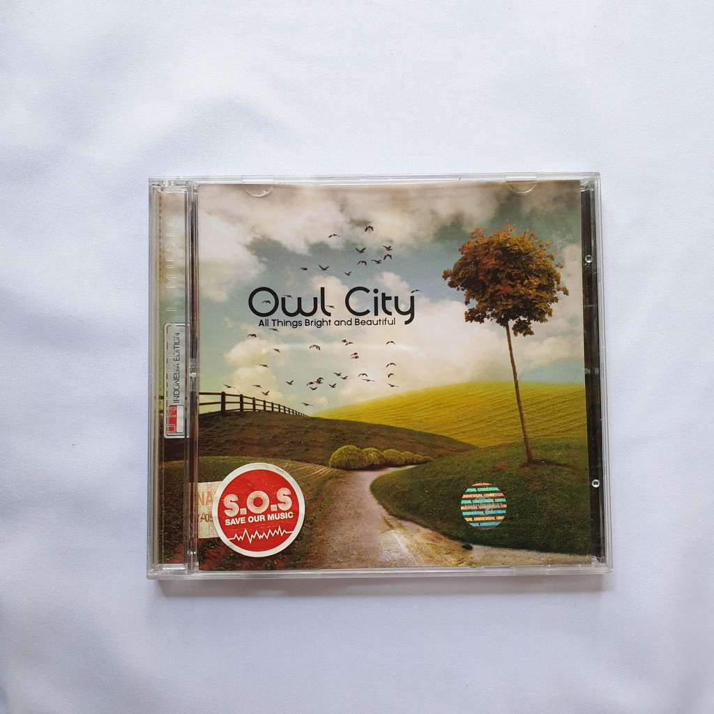 Album CD OWL CITY - All Things Bright and Beautiful