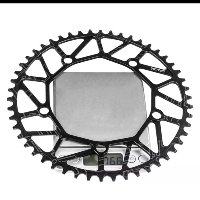 Chainring Litepro Narrow wide 50T BCD130 mm - Hitam