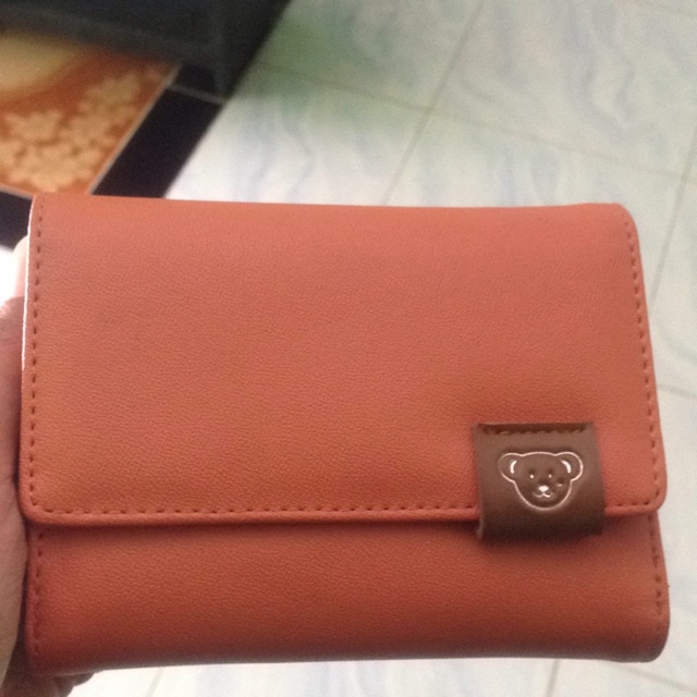 [NEGO] Dompet Lipat Mini Milk Teddy Chatelain Planet Ocean Preloved