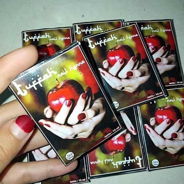 Tuffah nail Henna, (harga asli 40.rb) baca diskripsi 
