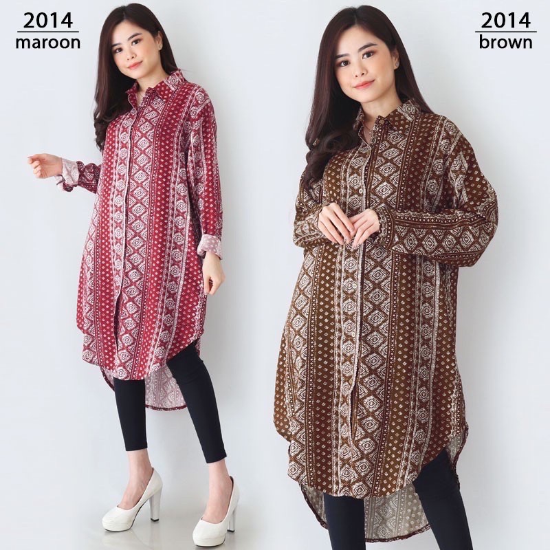 Termurah Baju Kemeja Batik Big Size Jumbo 2014 Wanita Xxl Xxxl Ibu Hamil Menyusui Kerja Kantor Modis Bigsize WGB7yGXfj53QQKx