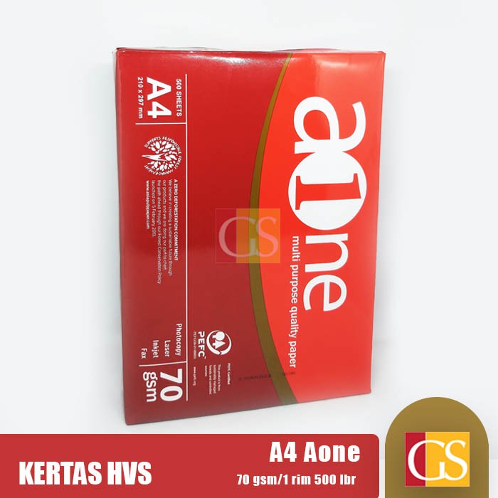 

Kertas Fotocopy HVS A4 One 70 gram gsm