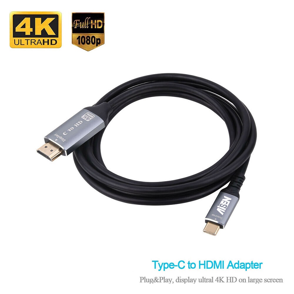 Aisen USB Type C to HDMI Cable 4K 1.8M High Quality