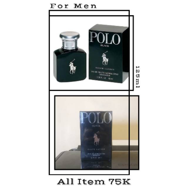 PARFUME IMPORT POLO BLACK