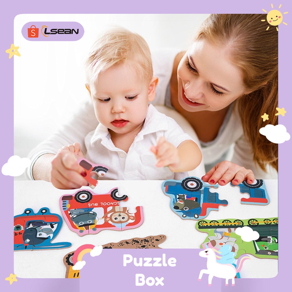 JIGSAW PUZZLE ANAK / MY FIRST PUZZLE/ PUZZLE KAYU