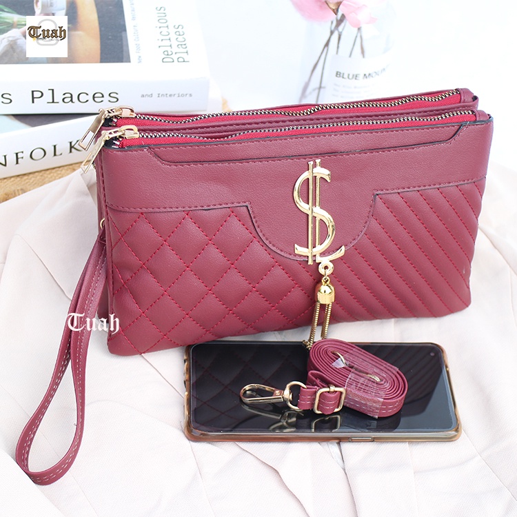 TUAH SLIMBAGS / SL Mory Rumbay NekeL KS 3755 / Tas Slempang Wanita Terbaru