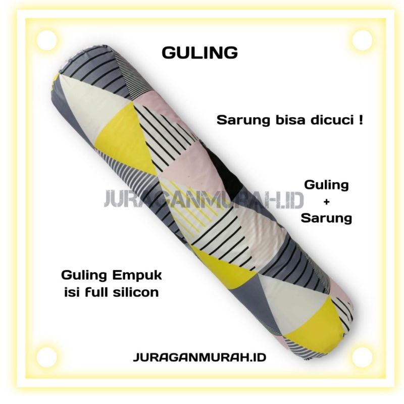 Guling Tidur Dewasa ( guling + sarung )