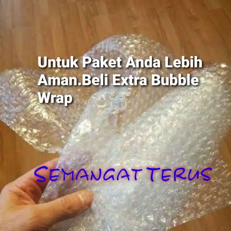 

bubble wrap/Tambahan extra packing bubble wrap