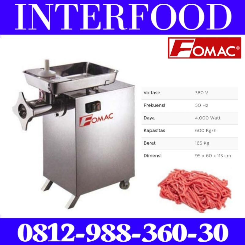 Mesin Giling Daging Penggiling Daging Meat Grinder MGD-42A FOMAC