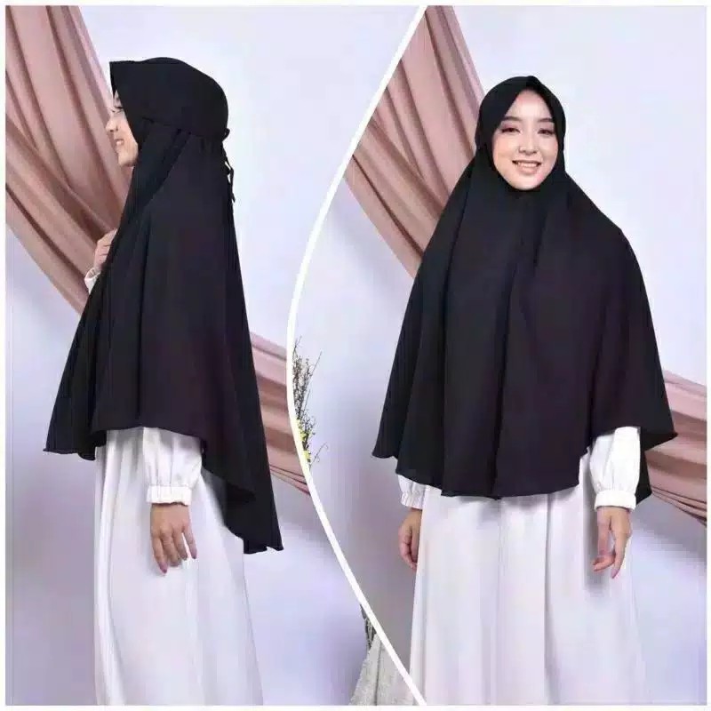 Maryam Jumbo Pet Tali Diamond Jilbab Instan Jumbo Pet Tali