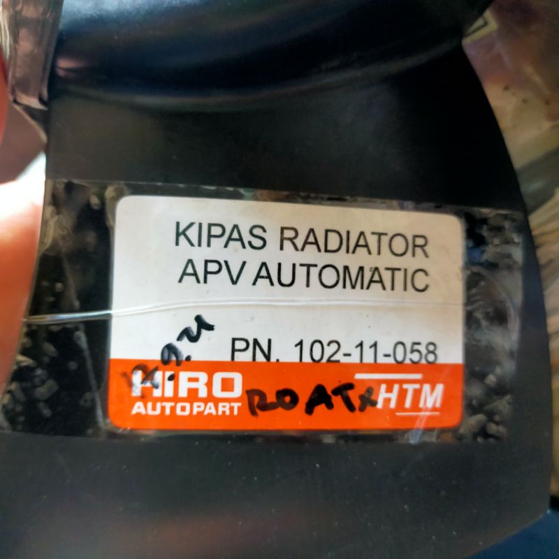 Kipas radiator APV MATIC