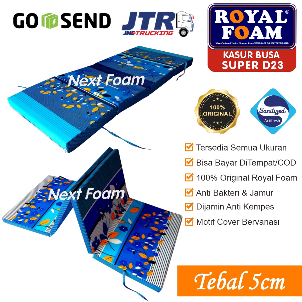Kasur Busa Royal Foam Tebal 5 cm ORIGINAL ROYAL FOAM RK D23 Asli