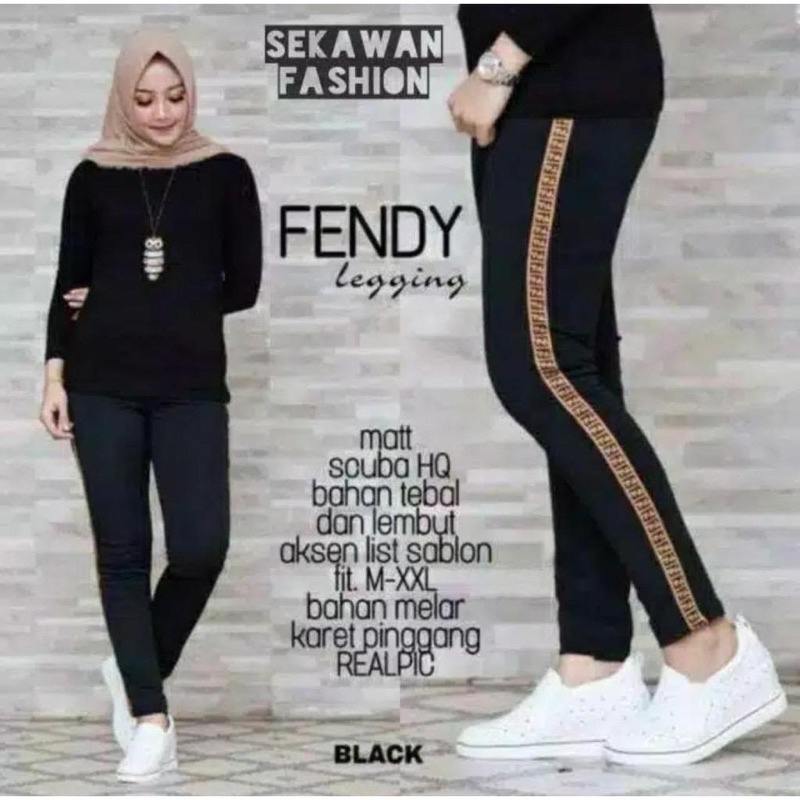 CELANA LIST FF PANT // CELANA MODEL TERBARU BERBAHAN CRAPE