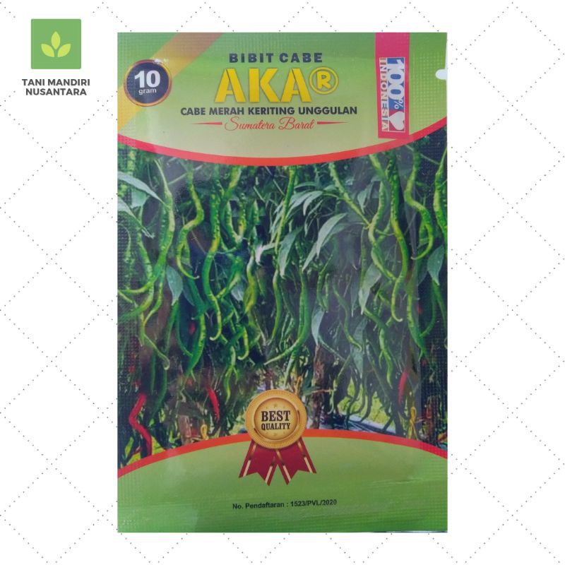 

cabe keriting varietas akar, berat 10gr, isi -+ 2.200 biji