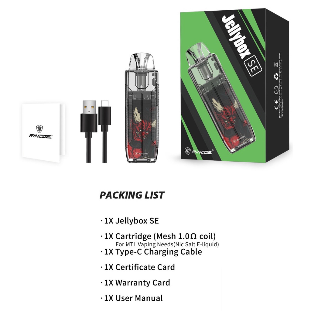 LOSTVAPE JELLYBOX SE POD KIT AUTHENTIC