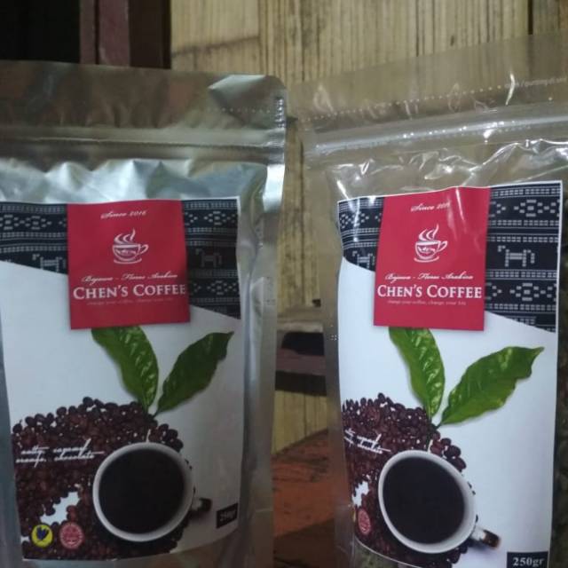 

Chen's Coffee arabika Bajawa kemasan 250gram