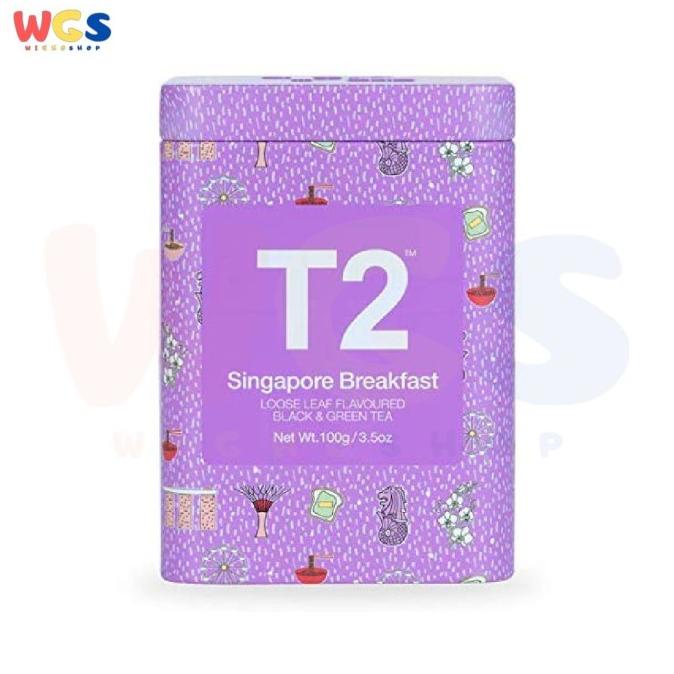 

T2 Tea Singapore Breakfast Loose Leaf Black Tea Limited Edition 100g