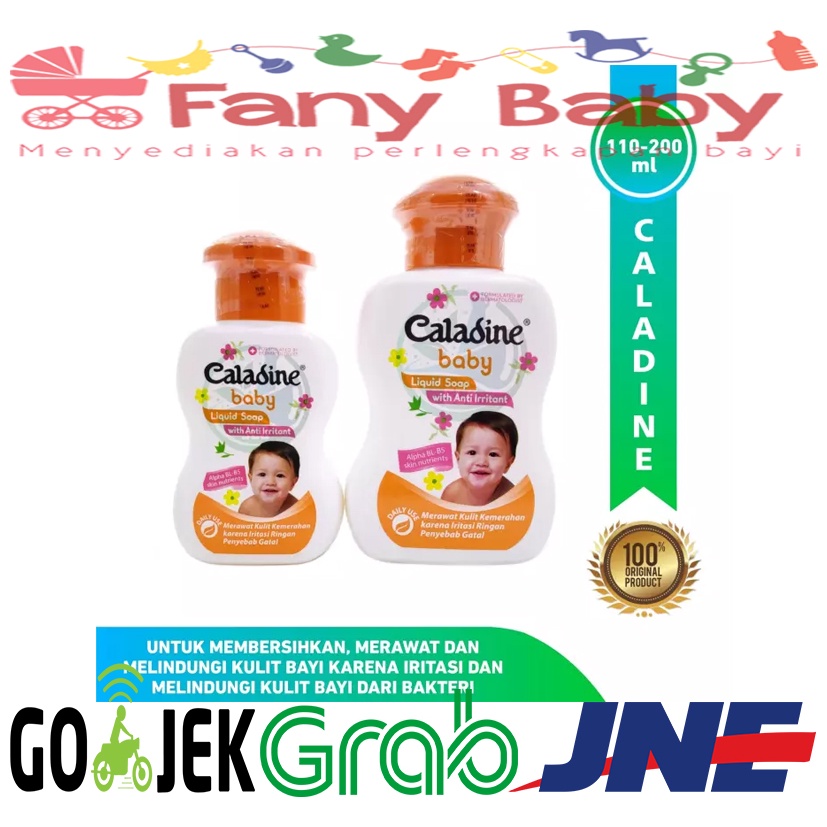 Caladine Baby Liquid Soap with Anti Irritant 200ml