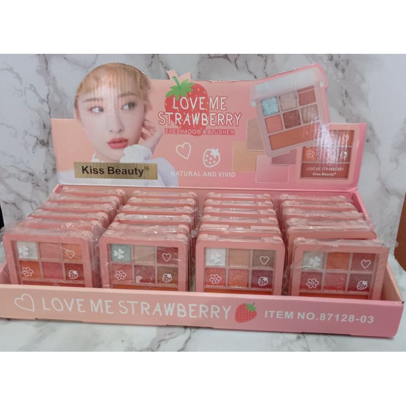 EYESHADOW DAN HIGHLIGTER LOVE ME STRAWBERRY | SHINE THE STARS PERPCS  NO.87128 | 87132 | 756B