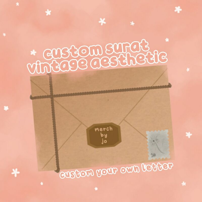 

Custom surat vintage aesthetic
