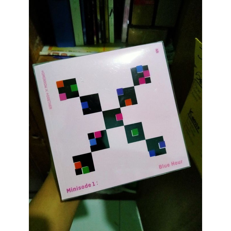 album only txt blue hour ar ver