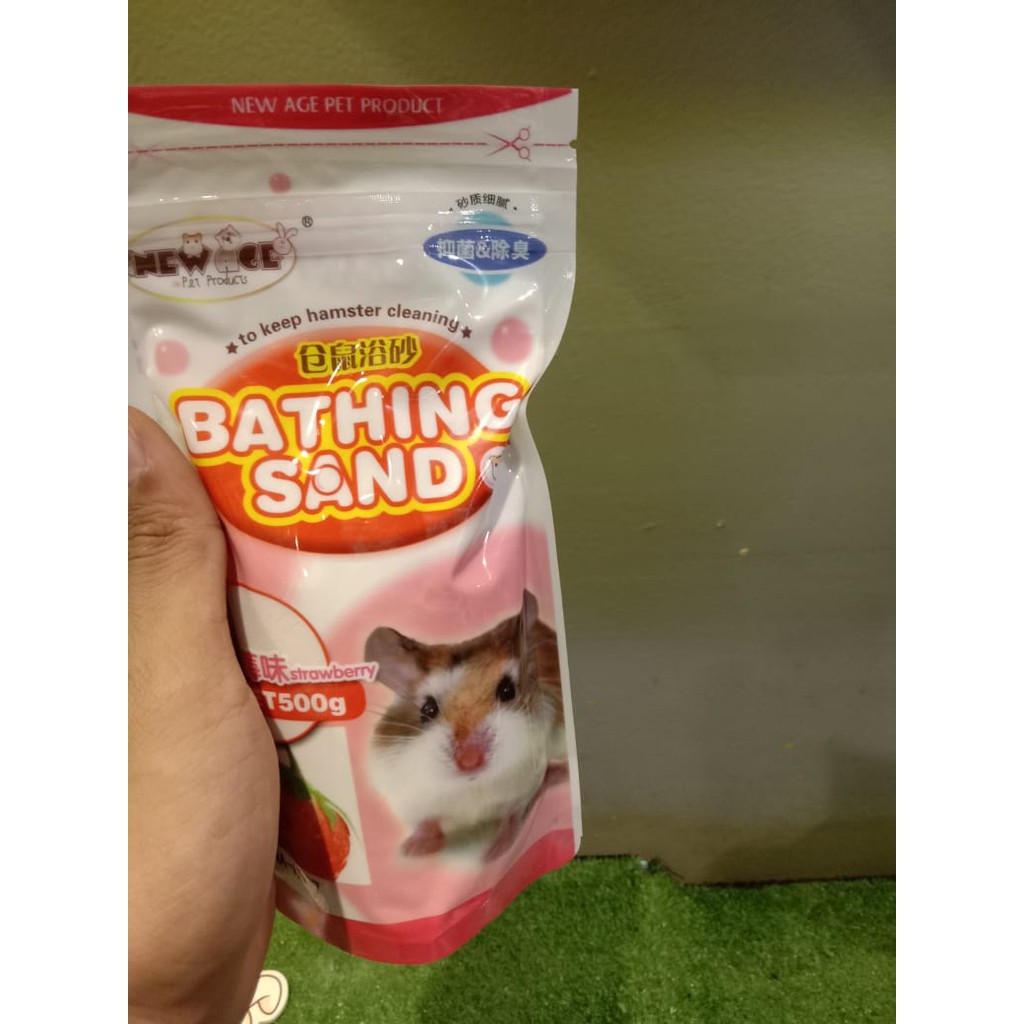 Pasir wangi hamster - BATHING SAND hamster - Pasir mandi hamster 500gr