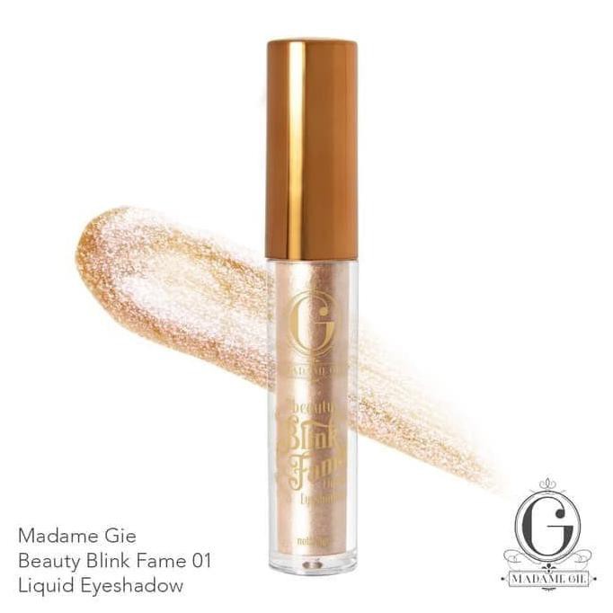 Nikmati Madame Gie Beauty Blink Fame Liquid Eyeshadow - Eyeshadow Liquid Blink - Tiga Bagus
