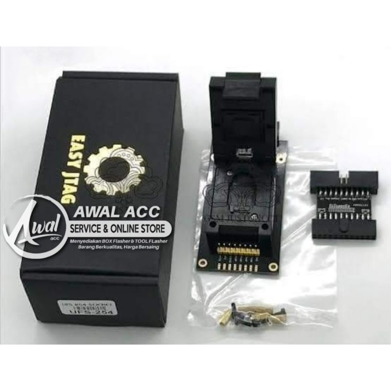 Soket BGA eMMc UFS 254 Socket Adapter 2in1 z3x for Z3X Easy Jtag Plus