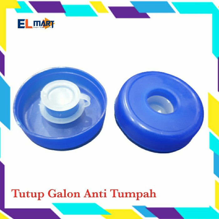 ELMART Tutup Galon Dispenser Isi Ulang Anti Tumpah