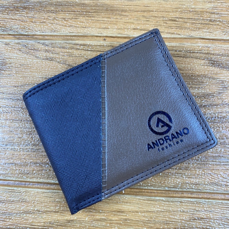 DOMPET PRIA TERLARIS BAHAN DIJAMIN TAHAN LAMA BAHAN SYNTETIS-KOMBINASI EMBOS 1