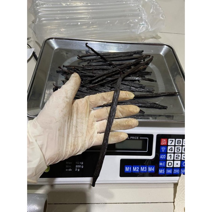 

10gr Tahitian Tahitensis Vanilla Bean Pods Gourmet Grade A - 10gr