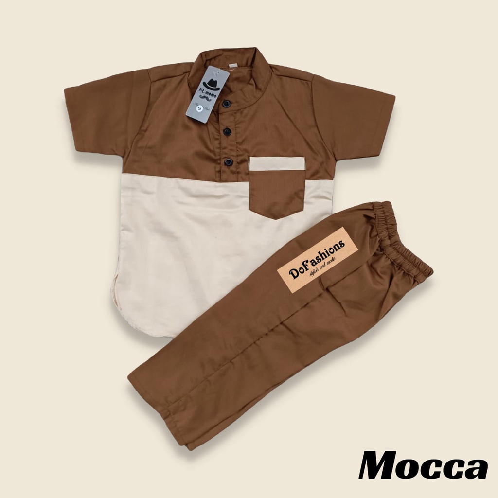 Grosir Baju Koko Anak Setelan Baju dan Celana Umur 1-13 Tahun Bahan Toyobo Premium Adem Dan Lembut