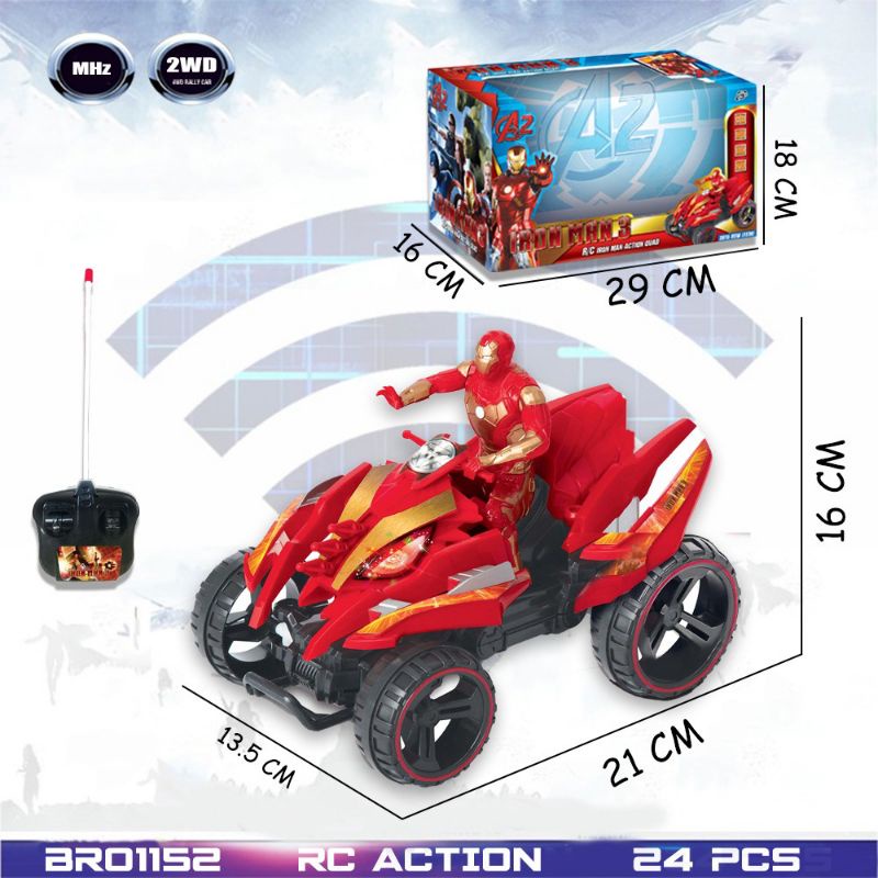 RC Mobil Remote Control Radio Control BRO1152 Ironman RC Super Hero RADAR
