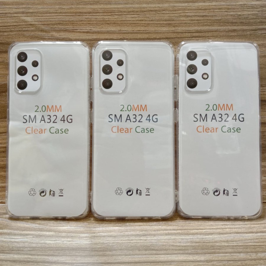 SILIKON SAMSUNG A32 4G SOFT CASE SAMSUNG A32 4G CLEAR CASE