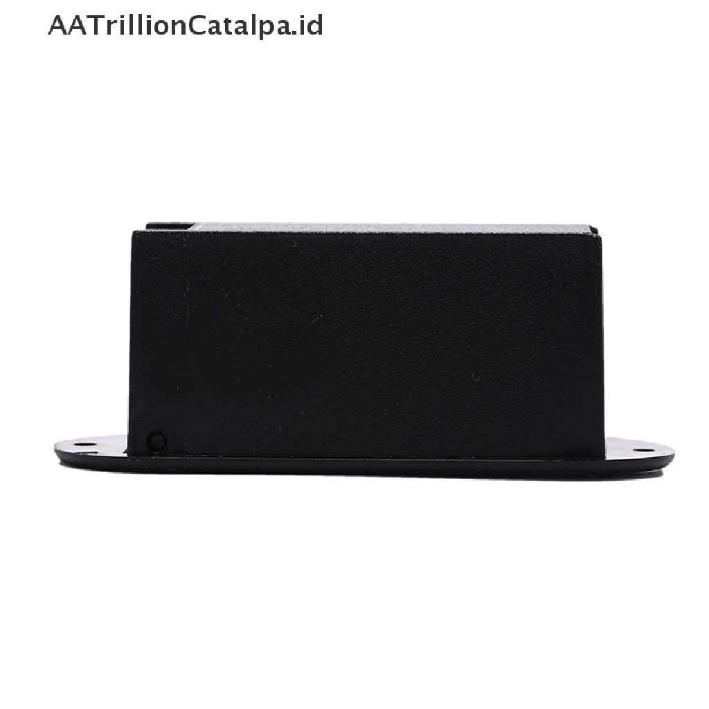 Aatrillioncatalpa Kotak holder Baterai 9v Warna Hitam Untuk Gitar bass