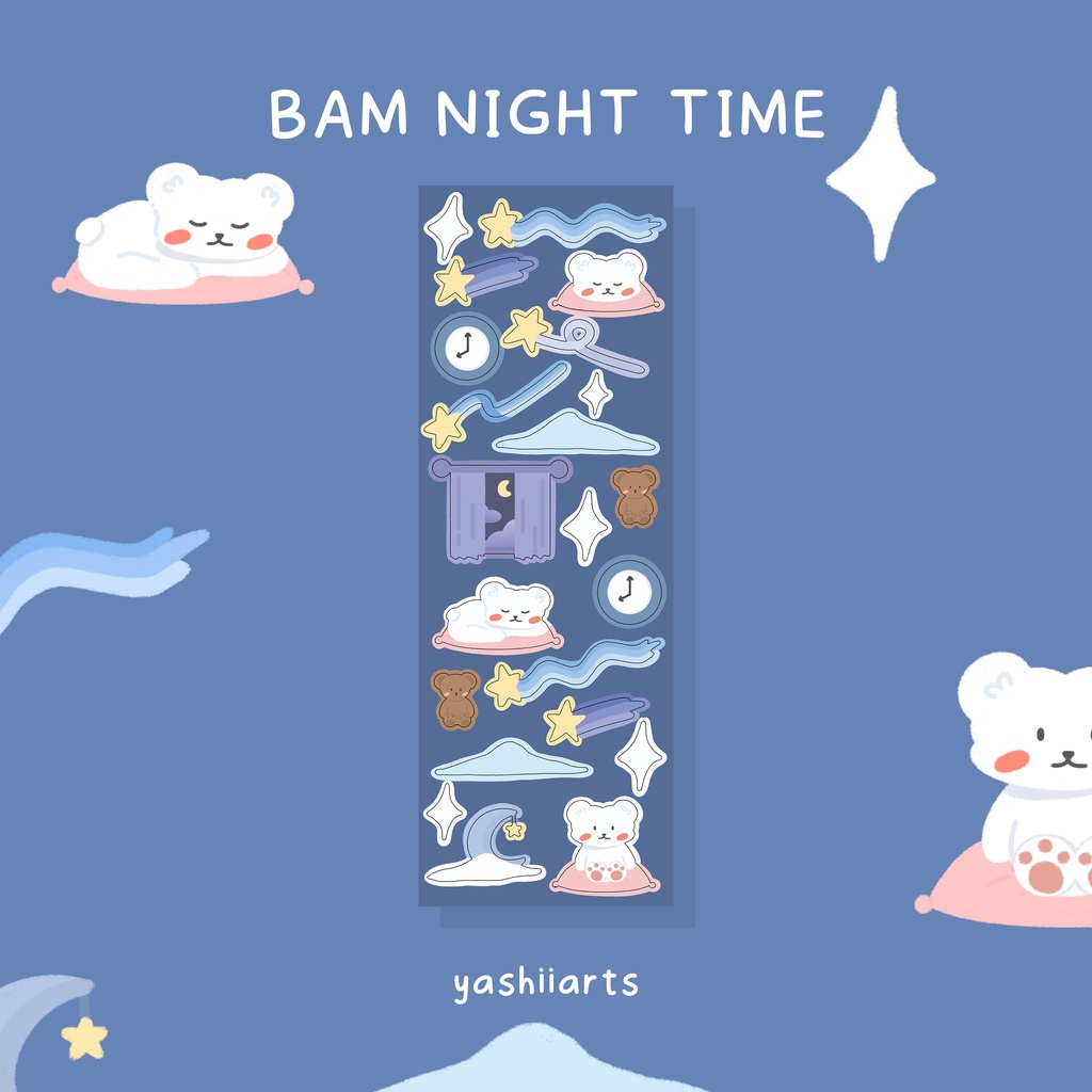 

yashiiarts - bam night time
