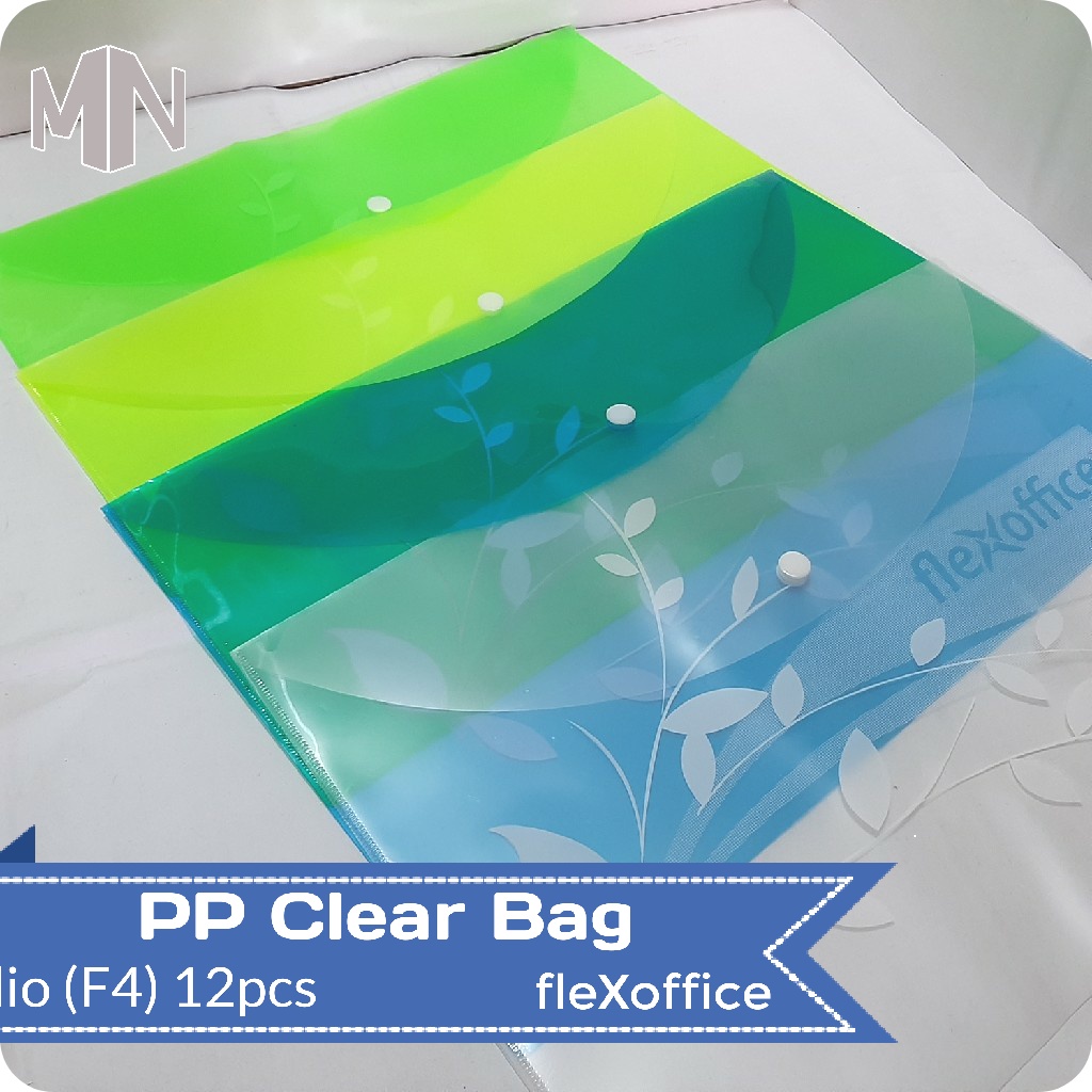 

Map Kancing PP Clear Bag F4 (Folio) FleXoffice