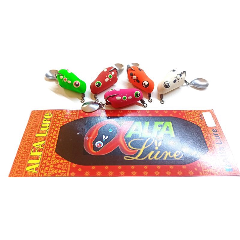 Soft frog ALFA lure 3 cm