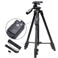 Tripod 5208 with remote free tas dan holder,