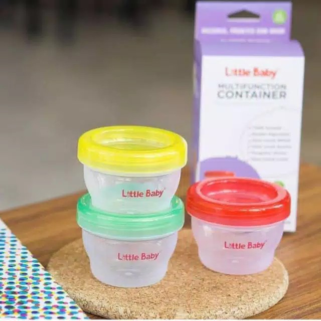 Little Baby (3x120ml) Multifunction Container