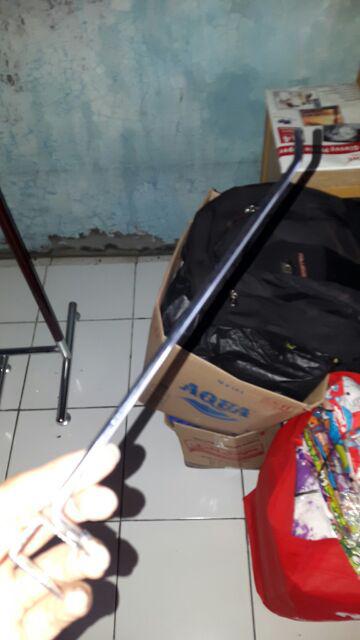 Single Hook Ram Pipa Kotak 25cm Gantungan Aksesoris