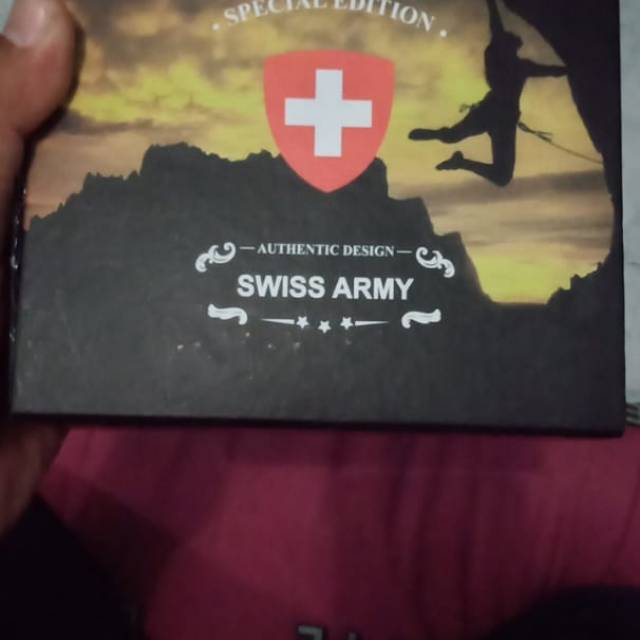 Swiss army jam tangan pria