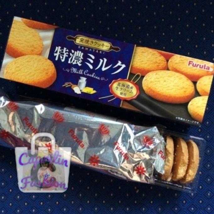 

populer] Furuta Rich Milk Cookies 76,8gr / Kukis Rasa Susu dr Jepang