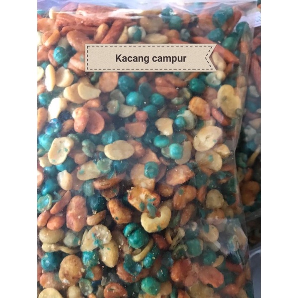 

kacang campur kemasan 500 gr