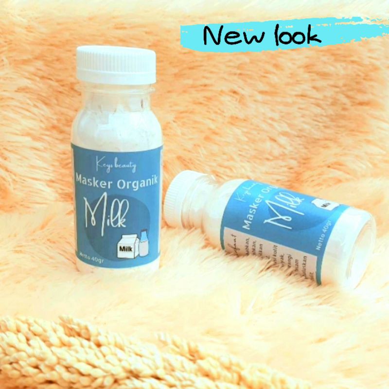 Masker lulur organik varian 40gram untuk wajah dan tubuh-1