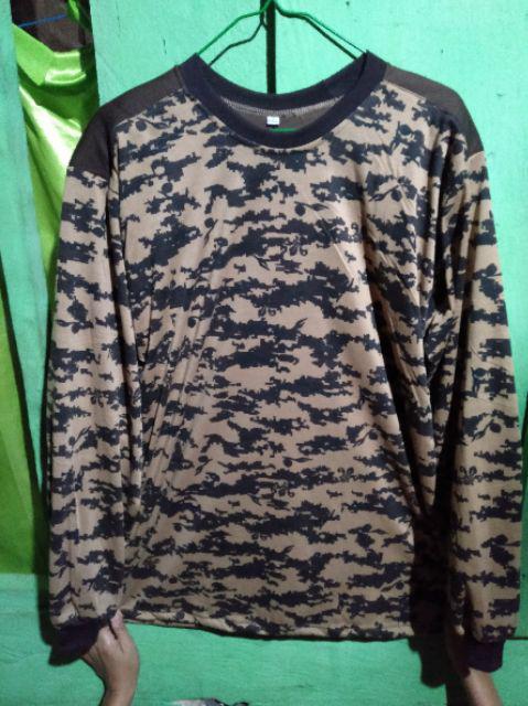 Kaos Bantalan Full Loreng