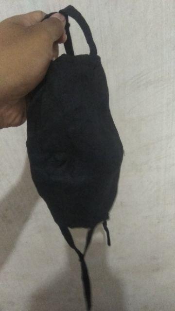 Masker Hijab/wajah/masker Premium Lapis 3 Bahan Katun/ Masker Headloop /ear Loop