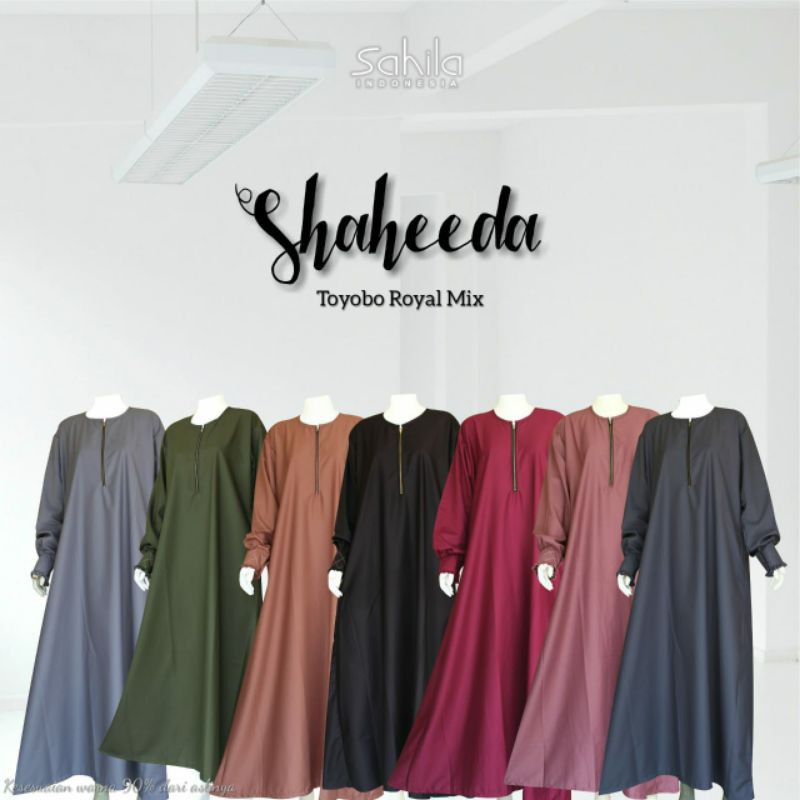 @@@ SET GAMIS SYARI SAHEEDA BY SAHILA INDONESIA